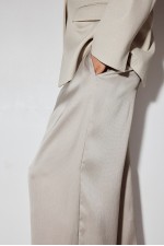 Wide-cut Pull-on Pants