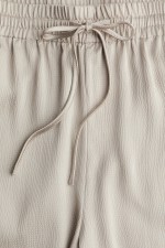 Wide-cut Pull-on Pants